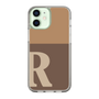 Slim Protection Case［ Original - initial two tone - R brown ］
