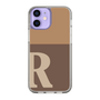 Slim Protection Case［ Original - initial two tone - R brown ］