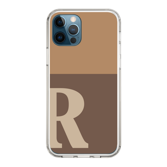 Slim Protection Case［ Original - initial two tone - R brown ］