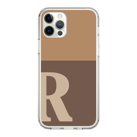 Slim Protection Case［ Original - initial two tone - R brown ］