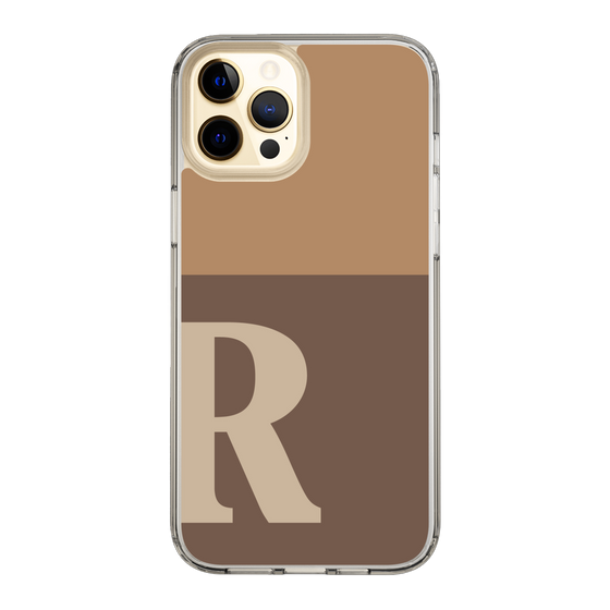 Slim Protection Case［ Original - initial two tone - R brown ］