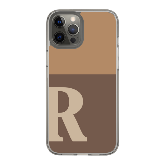 Slim Protection Case［ Original - initial two tone - R brown ］