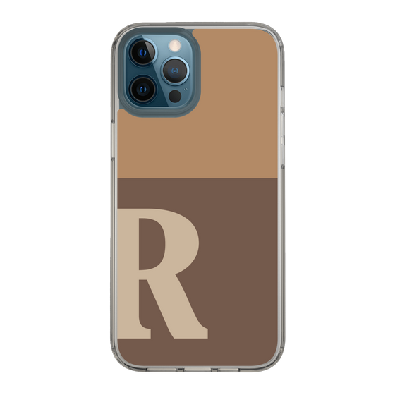 Slim Protection Case［ Original - initial two tone - R brown ］