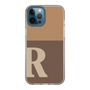 Slim Protection Case［ Original - initial two tone - R brown ］