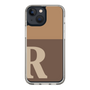 Slim Protection Case［ Original - initial two tone - R brown ］