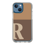 Slim Protection Case［ Original - initial two tone - R brown ］
