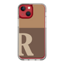Slim Protection Case［ Original - initial two tone - R brown ］