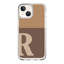 Slim Protection Case［ Original - initial two tone - R brown ］