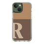 Slim Protection Case［ Original - initial two tone - R brown ］