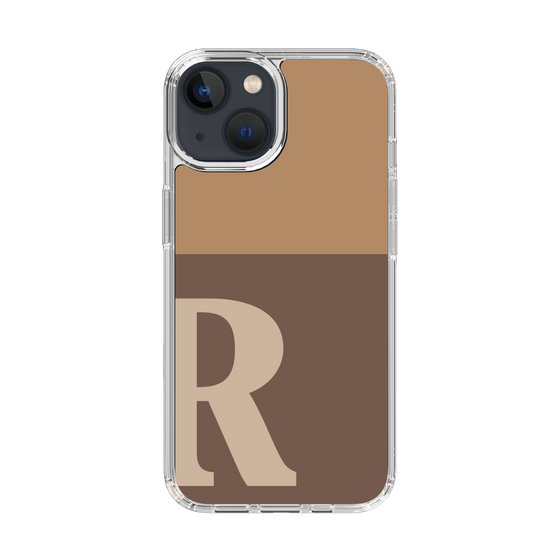 Slim Protection Case［ Original - initial two tone - R brown ］