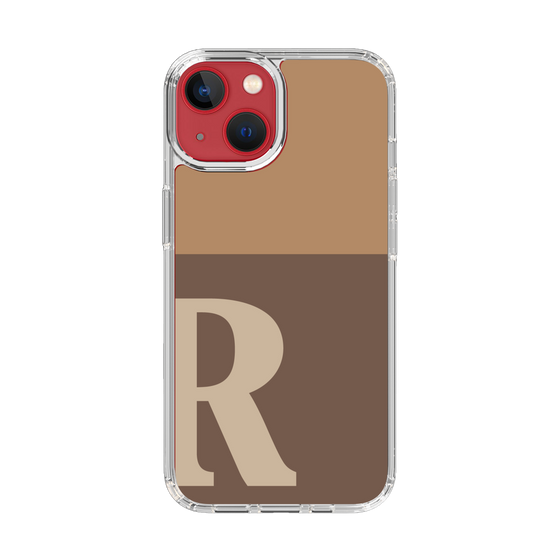 Slim Protection Case［ Original - initial two tone - R brown ］