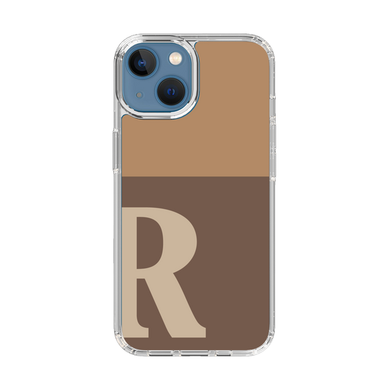 Slim Protection Case［ Original - initial two tone - R brown ］
