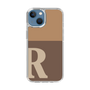 Slim Protection Case［ Original - initial two tone - R brown ］