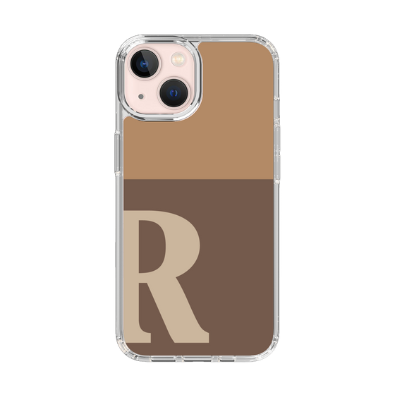 Slim Protection Case［ Original - initial two tone - R brown ］