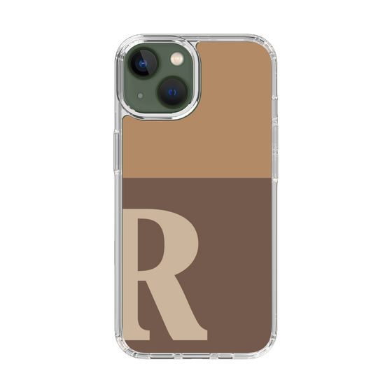 Slim Protection Case［ Original - initial two tone - R brown ］