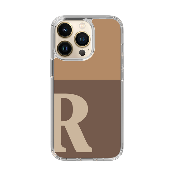 Slim Protection Case［ Original - initial two tone - R brown ］