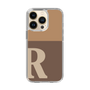 Slim Protection Case［ Original - initial two tone - R brown ］