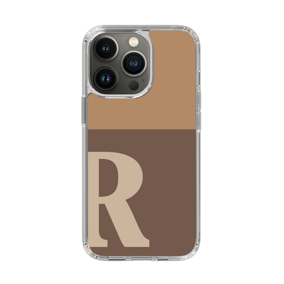 Slim Protection Case［ Original - initial two tone - R brown ］
