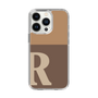 Slim Protection Case［ Original - initial two tone - R brown ］