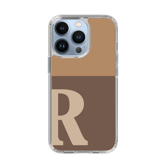 Slim Protection Case［ Original - initial two tone - R brown ］