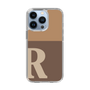 Slim Protection Case［ Original - initial two tone - R brown ］