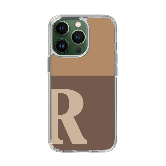 Slim Protection Case［ Original - initial two tone - R brown ］