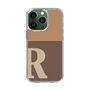 Slim Protection Case［ Original - initial two tone - R brown ］