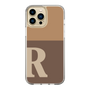 Slim Protection Case［ Original - initial two tone - R brown ］