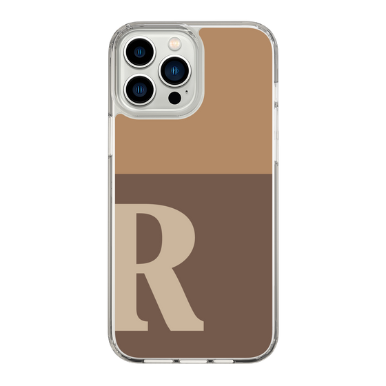 Slim Protection Case［ Original - initial two tone - R brown ］