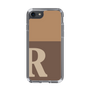 Slim Protection Case［ Original - initial two tone - R brown ］