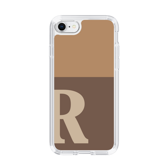 Slim Protection Case［ Original - initial two tone - R brown ］