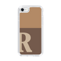 Slim Protection Case［ Original - initial two tone - R brown ］