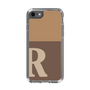 Slim Protection Case［ Original - initial two tone - R brown ］