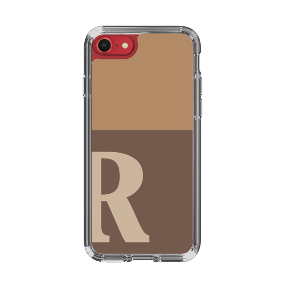 Slim Protection Case［ Original - initial two tone - R brown ］