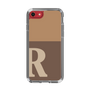 Slim Protection Case［ Original - initial two tone - R brown ］