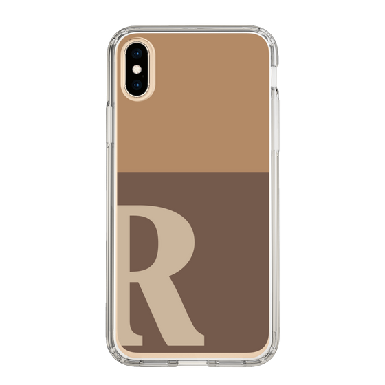 Slim Protection Case［ Original - initial two tone - R brown ］