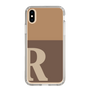 Slim Protection Case［ Original - initial two tone - R brown ］