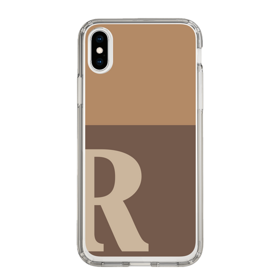 Slim Protection Case［ Original - initial two tone - R brown ］