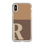 Slim Protection Case［ Original - initial two tone - R brown ］