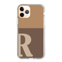 Slim Protection Case［ Original - initial two tone - R brown ］