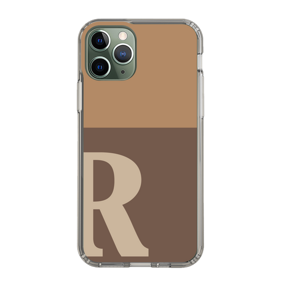 Slim Protection Case［ Original - initial two tone - R brown ］