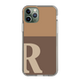 Slim Protection Case［ Original - initial two tone - R brown ］