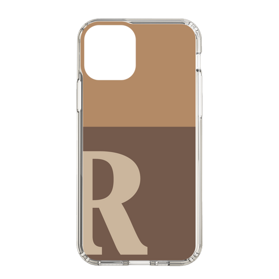 Slim Protection Case［ Original - initial two tone - R brown ］