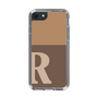 Slim Protection Case［ Original - initial two tone - R brown ］