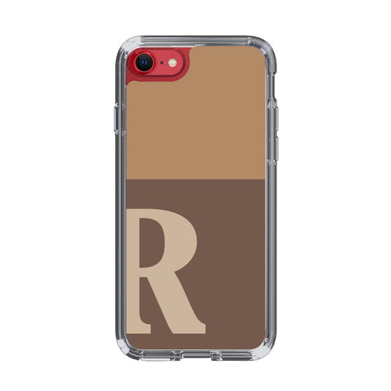 Slim Protection Case［ Original - initial two tone - R brown ］