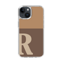 Slim Protection Case［ Original - initial two tone - R brown ］