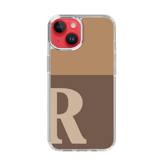 Slim Protection Case［ Original - initial two tone - R brown ］