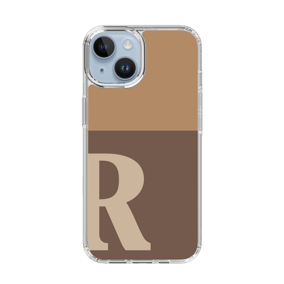 Slim Protection Case［ Original - initial two tone - R brown ］