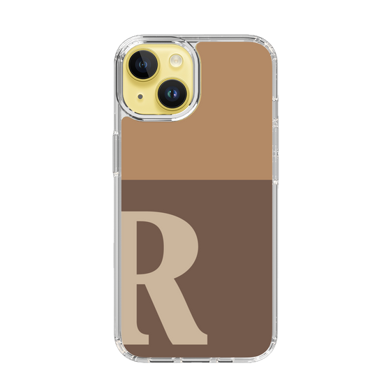 Slim Protection Case［ Original - initial two tone - R brown ］