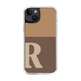 Slim Protection Case［ Original - initial two tone - R brown ］